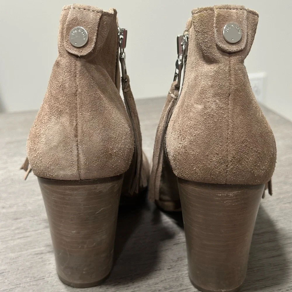 $495 RAG & BONE NEW YORK Margot Italian Suede Leather Ankle bootie 8.5 - 38.5 EU - Picture 4 of 9